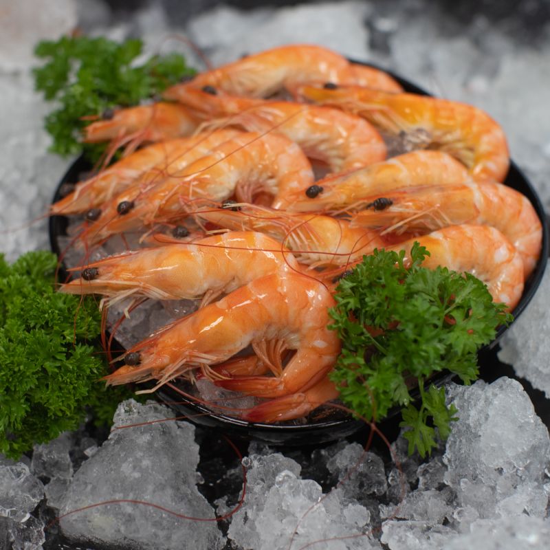 HOSO Tiger Cooked Prawn (1kg)