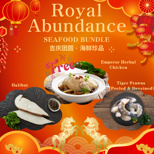 CNY - Royal Abundance Seafood Bundle (Early Bird Price @ $48.88 (Until 31 Jan, 10am) UP. $58.88)