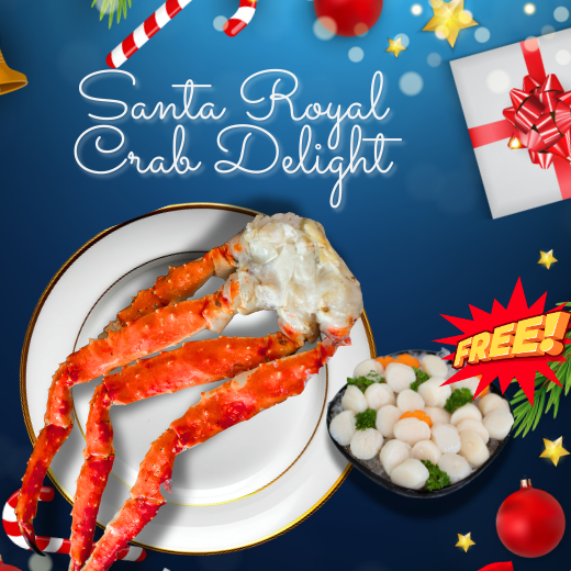 Christmas - Santa Royal Crab Delight (Early Bird Price @ $158 (Until 15 Dec, 10am) U.P. $$163)