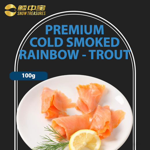 Premium Cold Smoked Rainbow-Trout (100g)