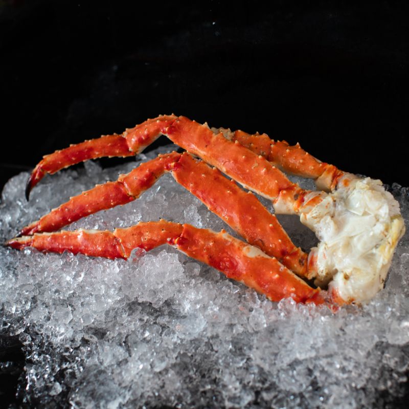 Cooked King Crab Leg 0.9Kg-1.1Kg [Cut & Packed]